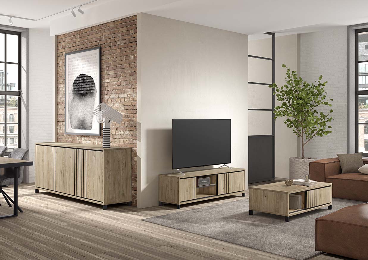 TV-meubel Travis 170 cm - productfoto 3