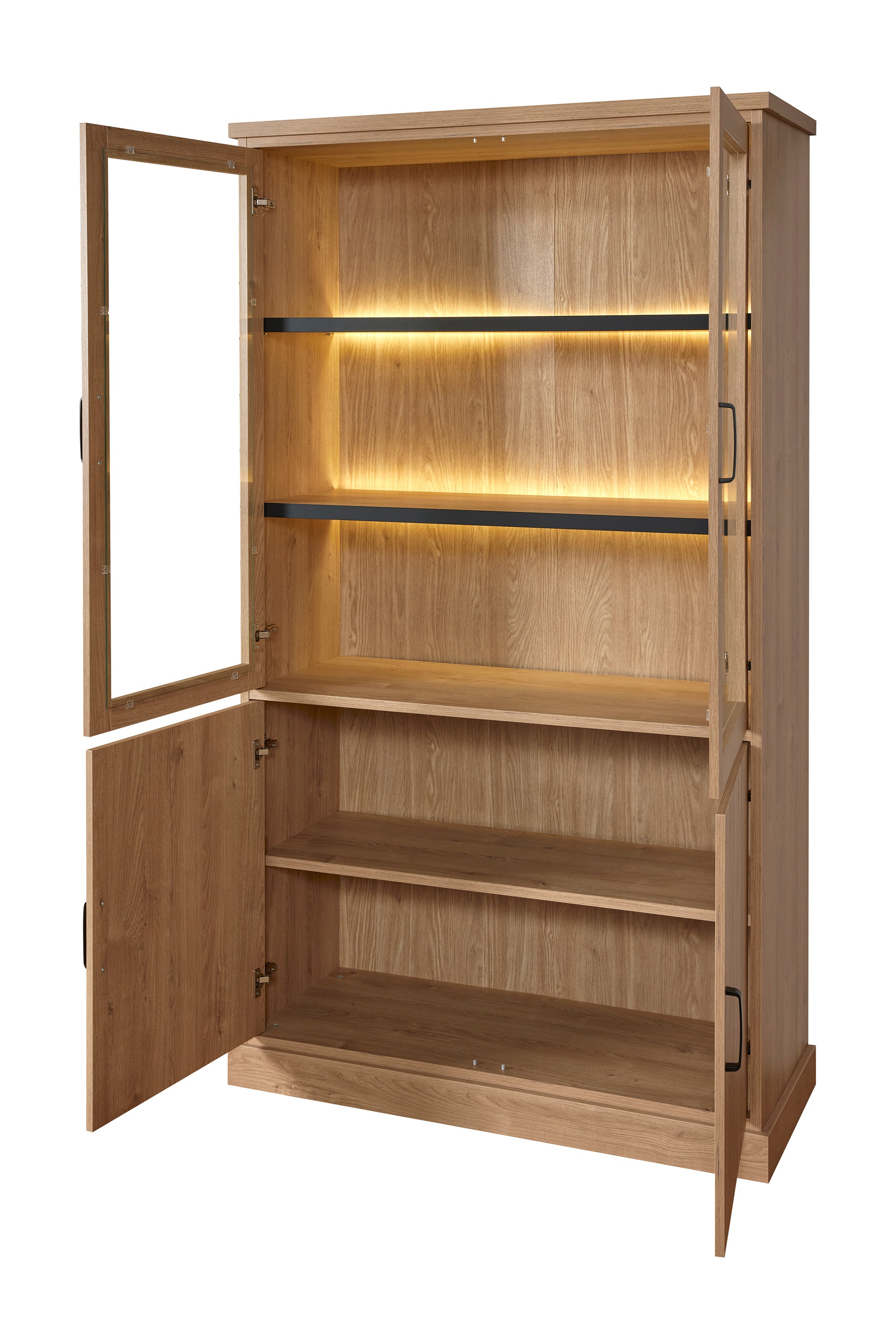 Glaskast Luc 121 cm