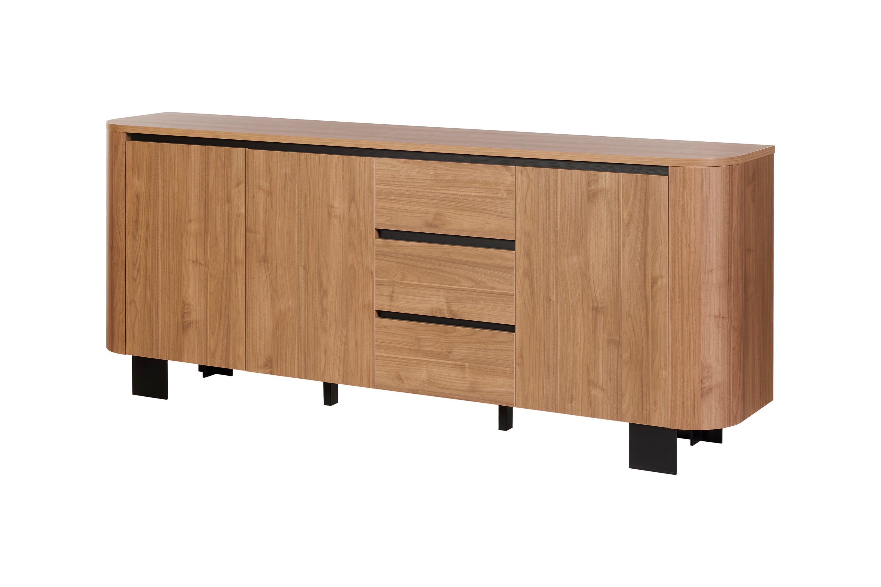 Dressoir Valerio 237 cm - 4 deuren - productfoto 2