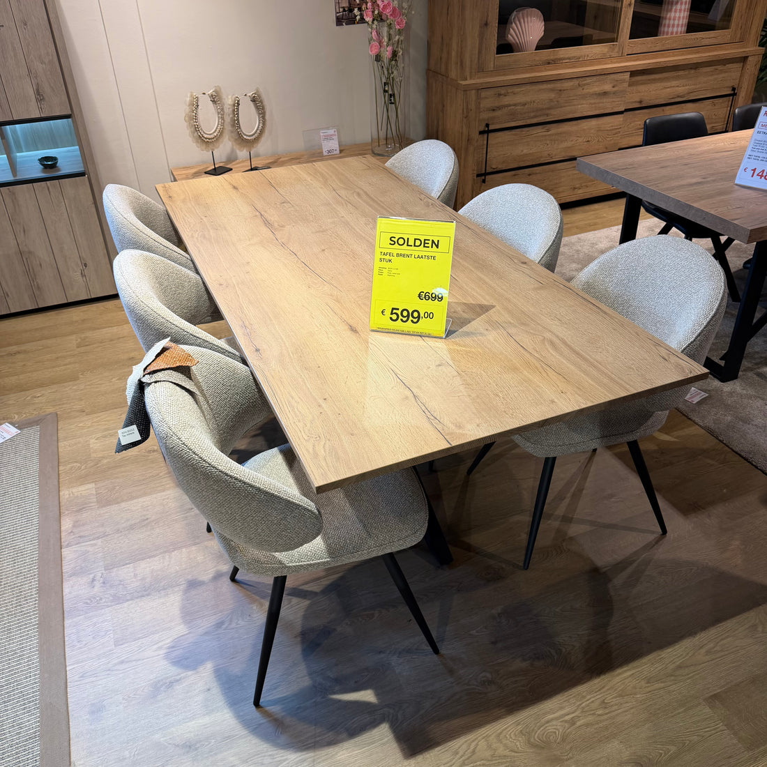 Eettafel Brent 220cm