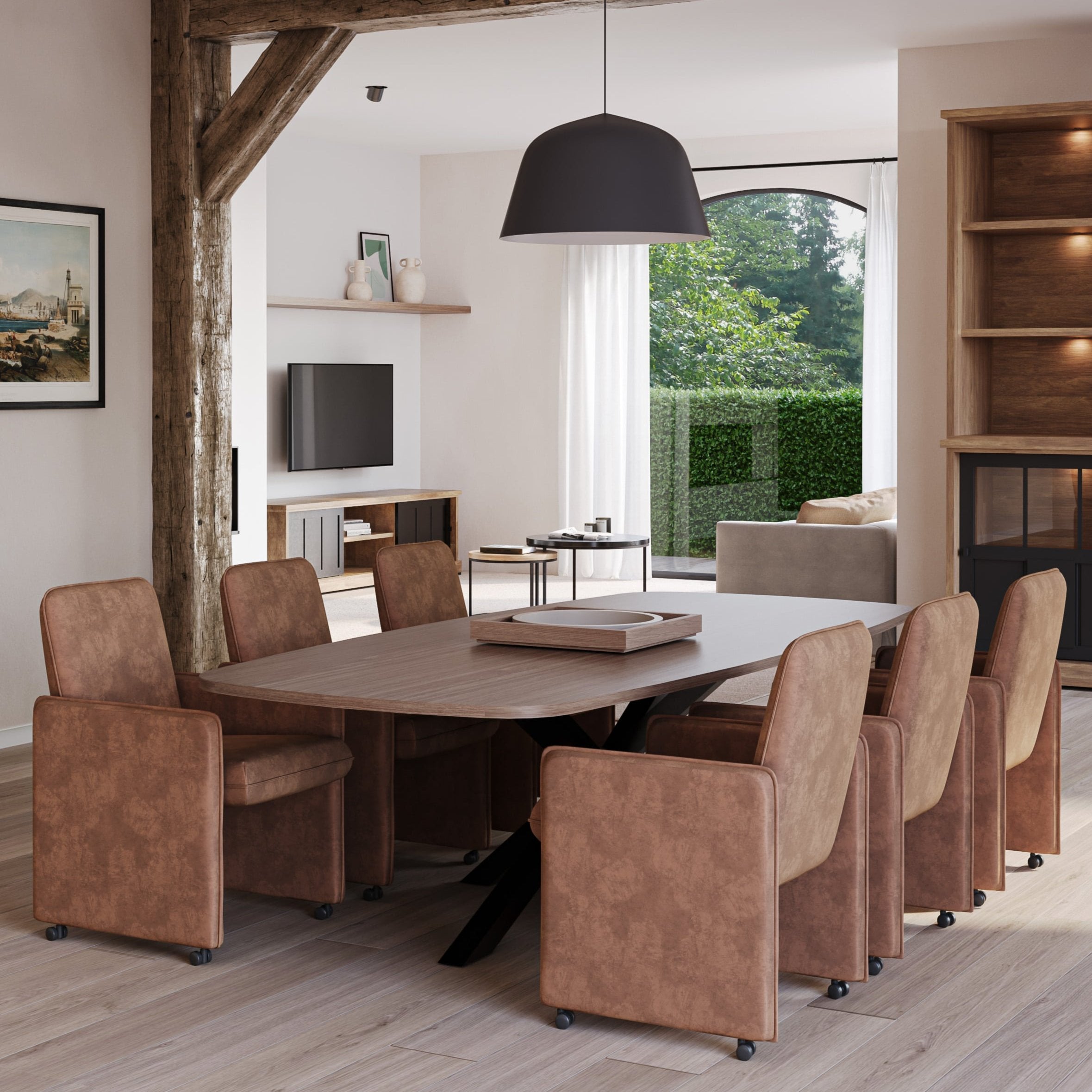 Deens ovale tafel Patio