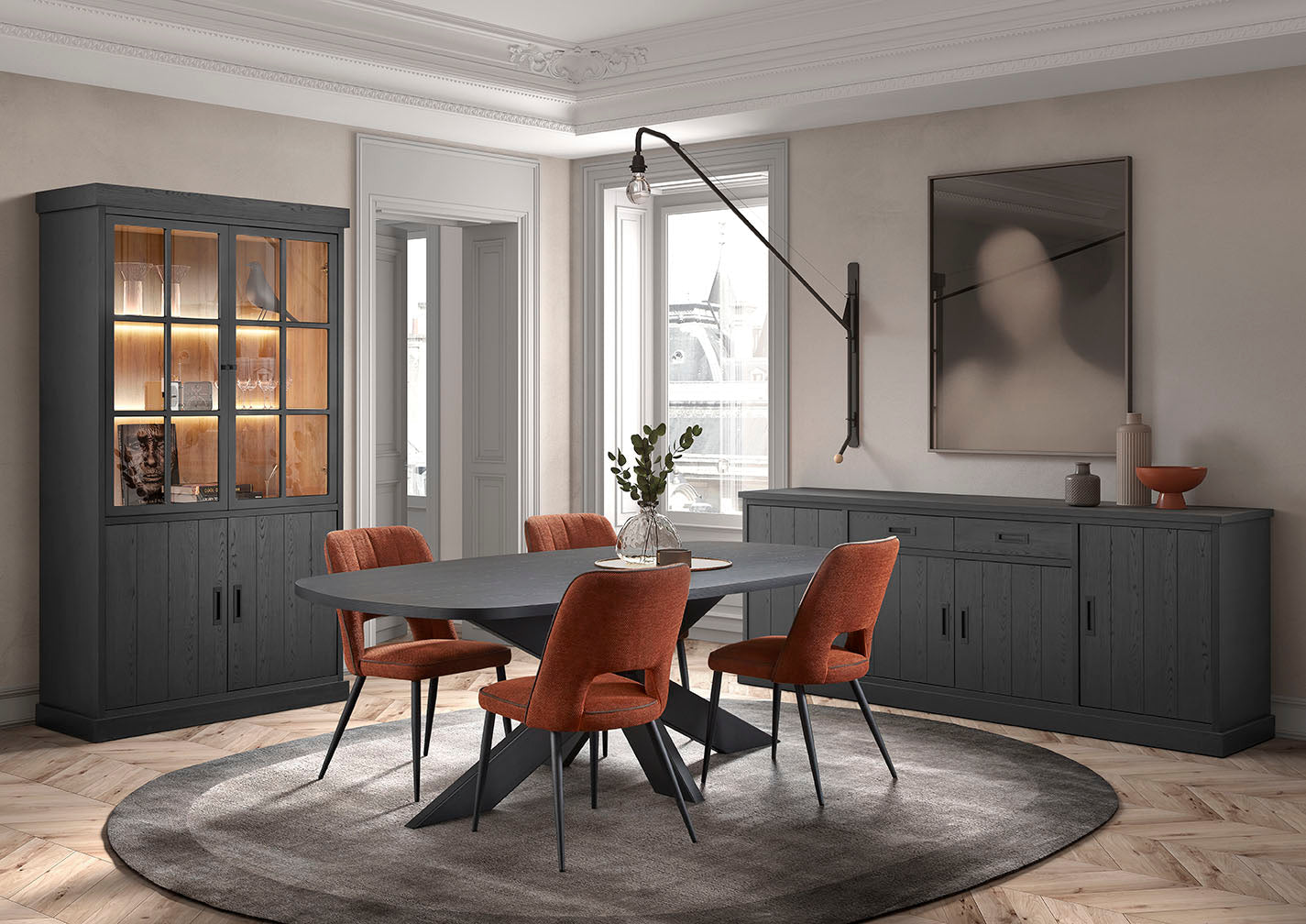 Vitrine Raphael 122 cm - productfoto 3