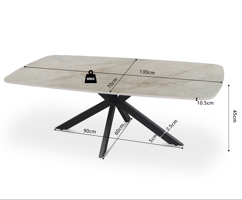 Salontafel deens ovaal