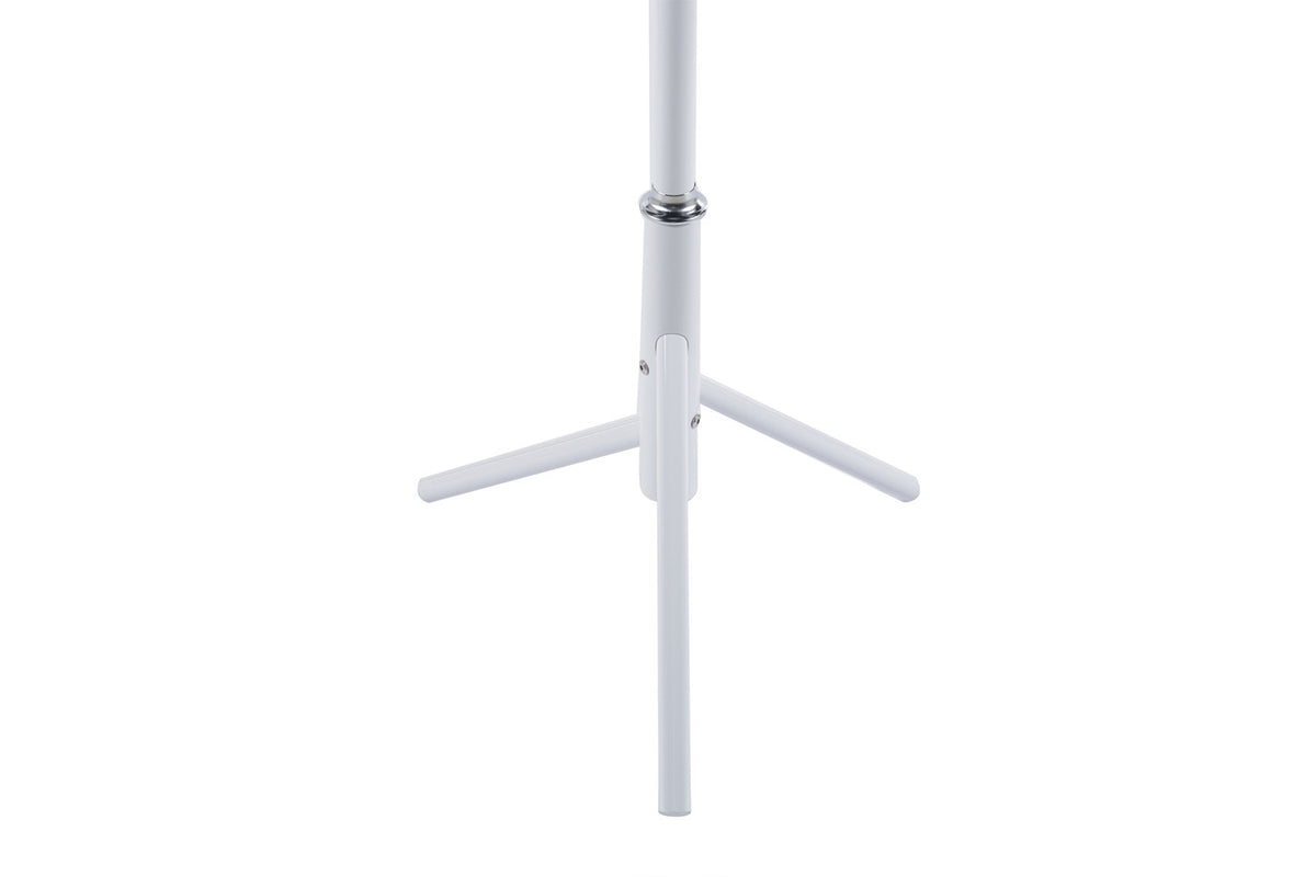 Kapstok 'Kassie' Wit – breedte 48 cm, diepte 48 cm en hoogte 174 cm – aanzicht 5