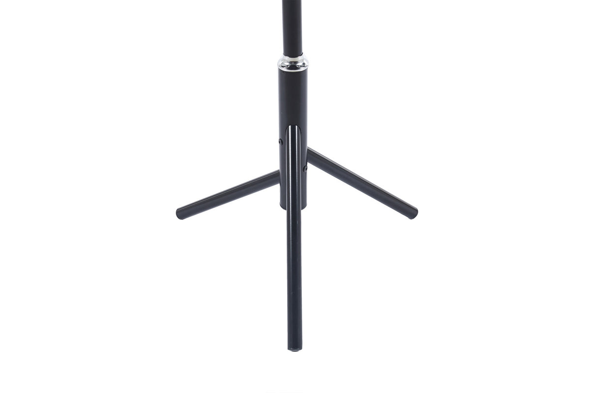 Kapstok 'Kassie' Zwart – breedte 48 cm, diepte 48 cm en hoogte 174 cm – aanzicht 5