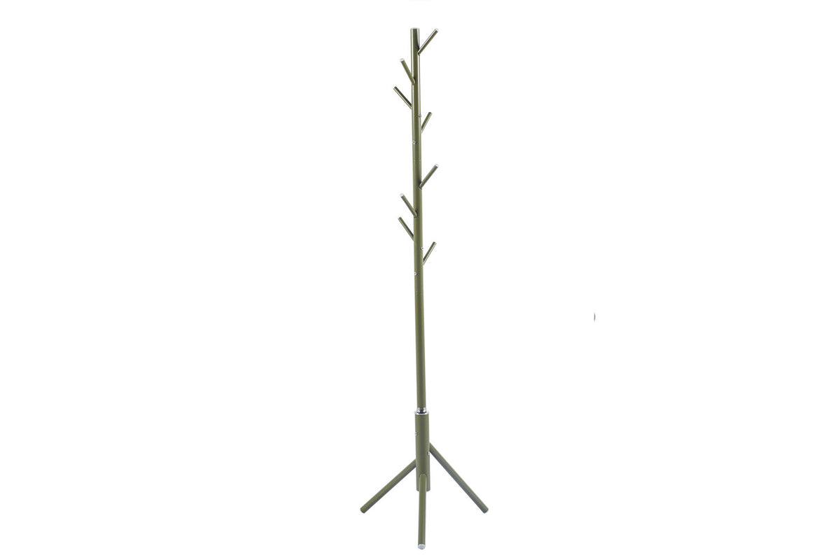 Kapstok 'Kassie' Groen – breedte 48 cm, diepte 48 cm en hoogte 174 cm – aanzicht 3