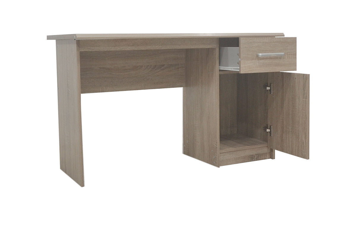 Bureau 'Milou' 1 lade 1 deur Sonoma – breedte 121 cm, diepte 60 cm en hoogte 75 cm – aanzicht 6