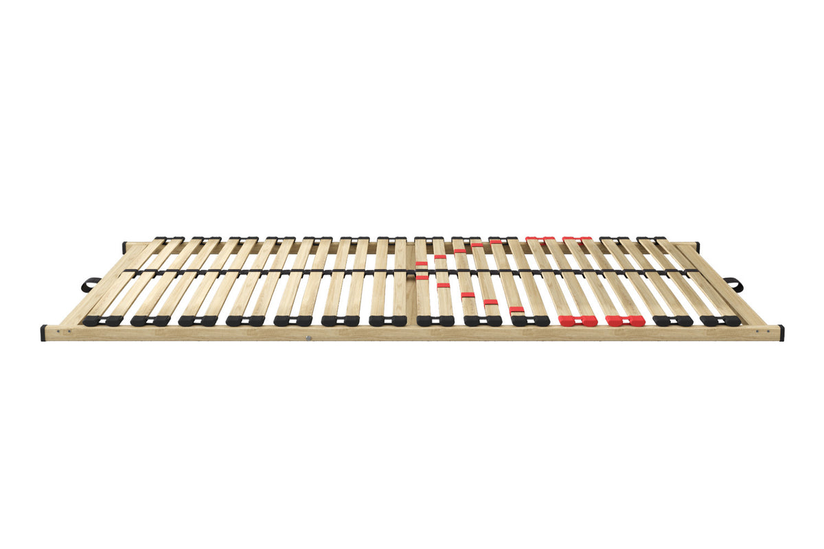 Lattenbodem 'Zittaro' 70x200 - KIT – ligformaat: 70 x 200 cm. hoogte: 7 cm – aanzicht 5