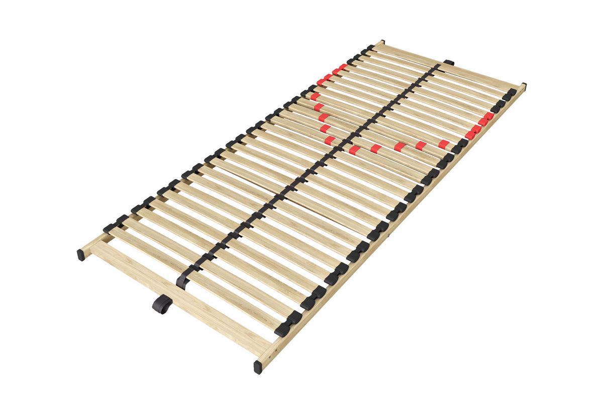 Lattenbodem 'Zittaro' 80x200 - KIT – ligformaat: 80 x 200 cm. hoogte: 7 cm – aanzicht 4