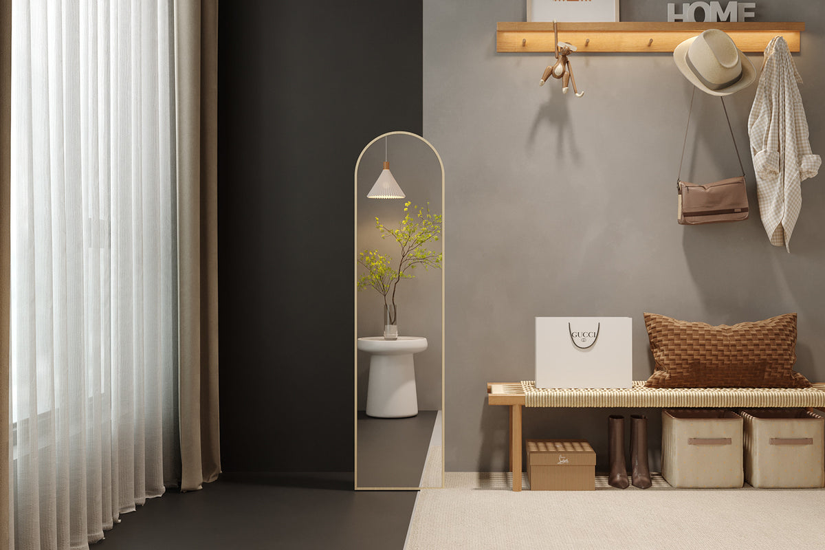 Spiegel 'Rosalie' 160x40 Oude eik - afbeelding 2
