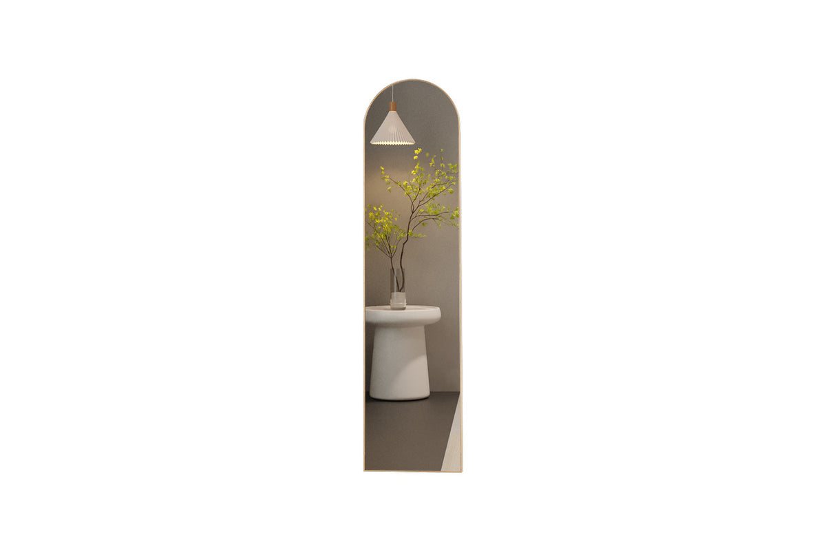 Spiegel 'Rosalie' 160x40 Oude eik – breedte 40 cm en hoogte 160 cm – aanzicht 3