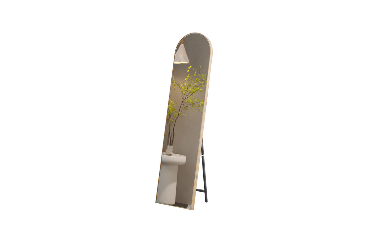 Spiegel 'Rosalie' 160x40 Oude eik – breedte 40 cm en hoogte 160 cm – aanzicht 4