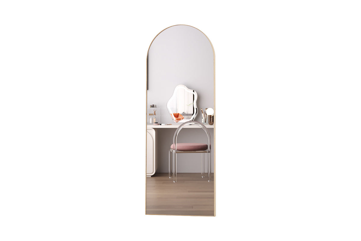Spiegel 'Rosalie' 160x60 Oude eik – breedte 60 cm en hoogte 160 cm – aanzicht 3