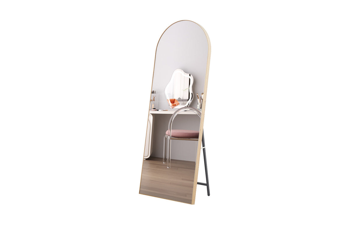 Spiegel 'Rosalie' 160x60 Oude eik – breedte 60 cm en hoogte 160 cm – aanzicht 4