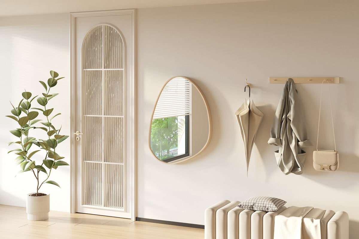 Spiegel 'Roza' 80x60 Oude eik - afbeelding 2