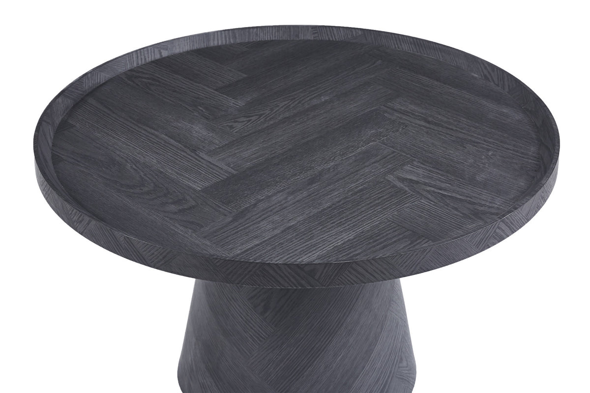 Salontafel 'Manus' 80 cm Decor Donkergrijs – breedte 80 cm, diepte 80 cm en hoogte 47 cm – aanzicht 5