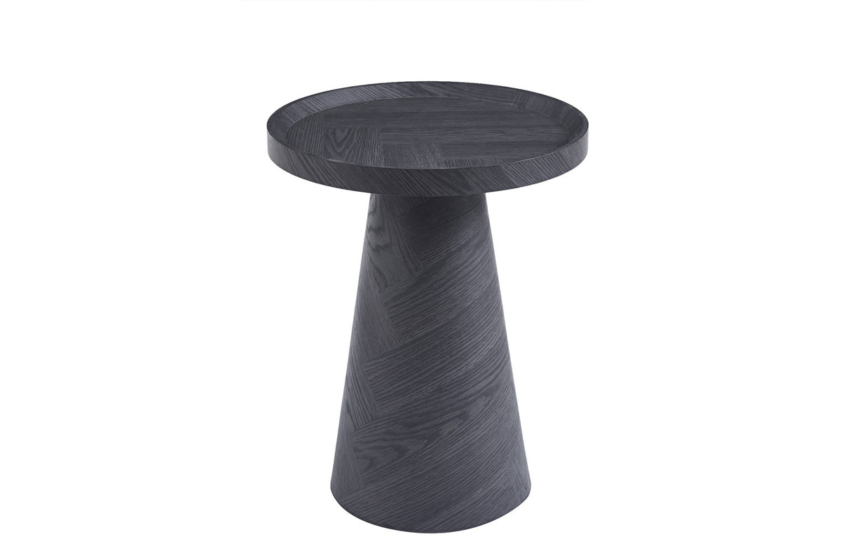 Salontafel 'Manus' 45 cm Decor Donkergrijs – breedte 45 cm, diepte 45 cm en hoogte 58 cm – aanzicht 4