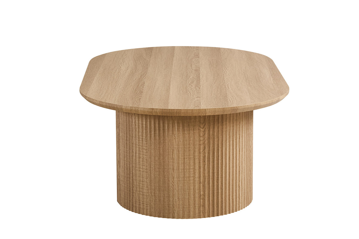 Salontafel Lagos 120 cm Decor Eik Naturel – breedte 120 cm, diepte 70 cm en hoogte 38 cm – aanzicht 4