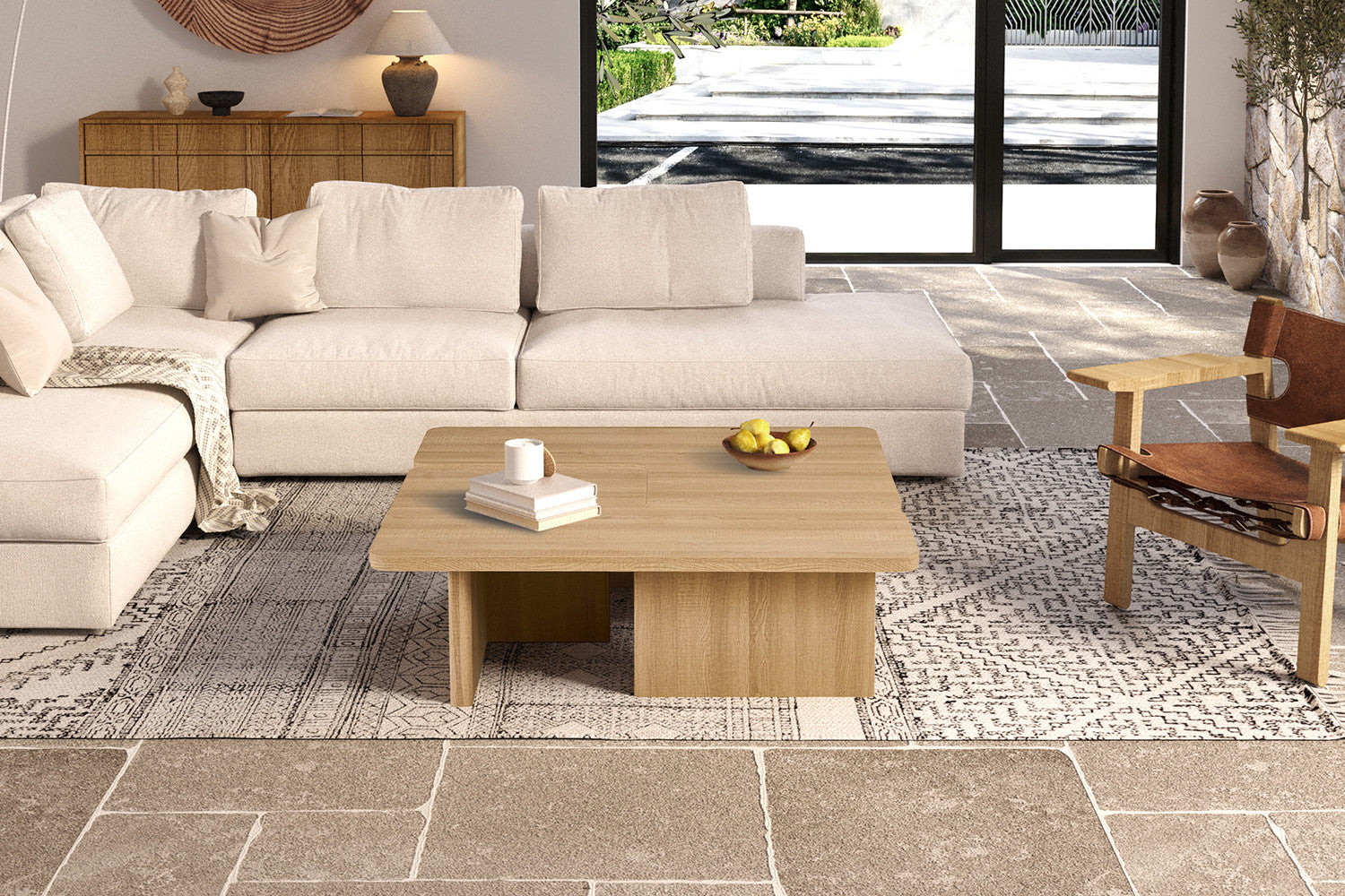 NEW - Salontafel 'Arallo' Decor Eik Naturel - afbeelding 2