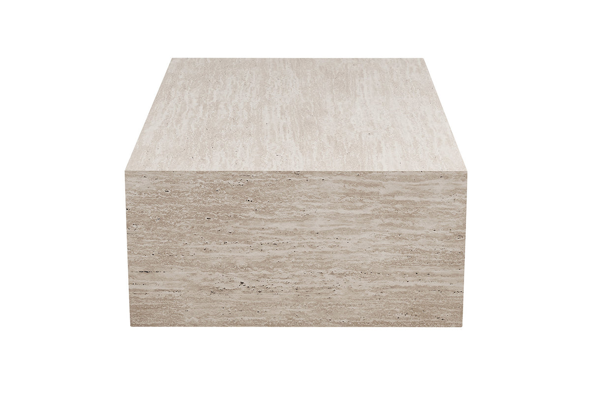 Salontafel Jacky Decor Travertin Beige – breedte 120 cm, diepte 70 cm en hoogte 38 cm – aanzicht 5