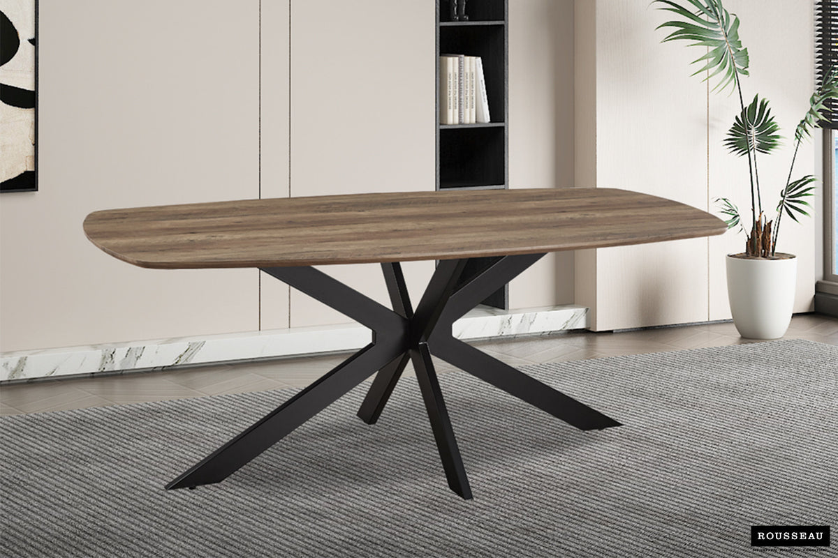 Tafel 'Aziz' 200 cm Deens Ovaal Decor Mango - afbeelding 2