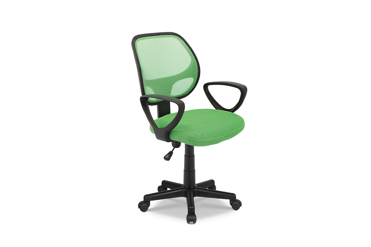Bureaustoel Hippa Mesh Lime – aanzicht 5