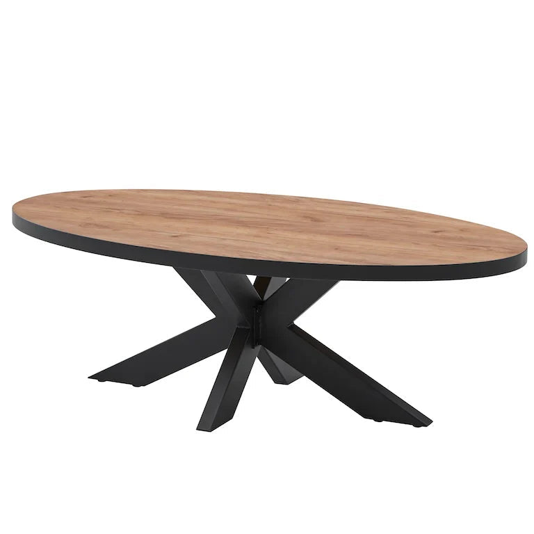 Ovale salontafel Delvio 130 cm