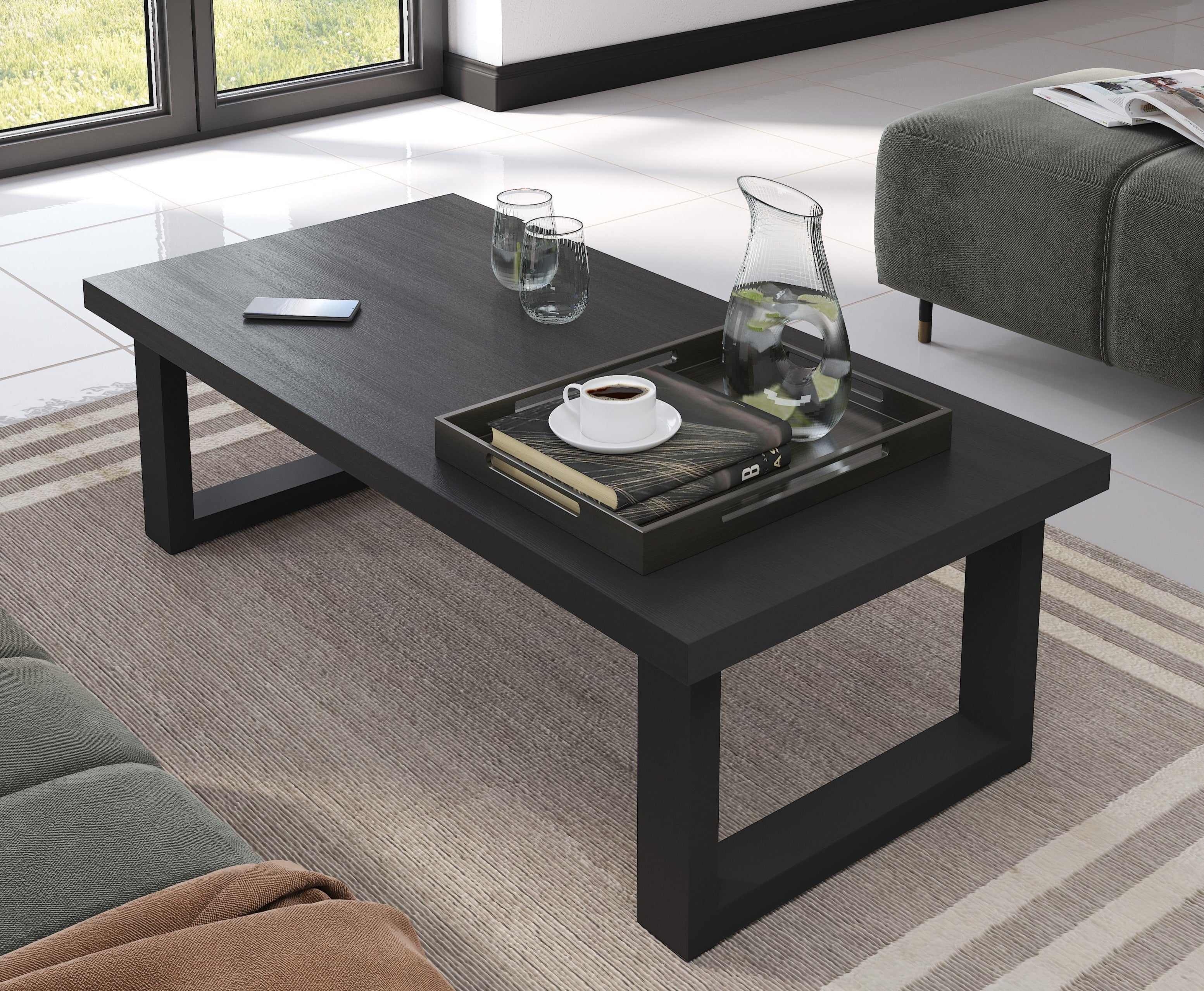 Salontafel Jan - Donkere eik