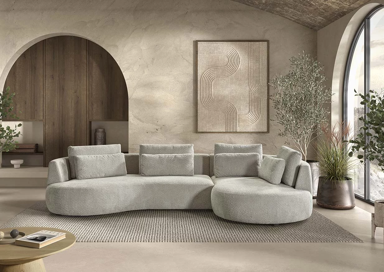 Hoeksalon Samara - Organische vorm