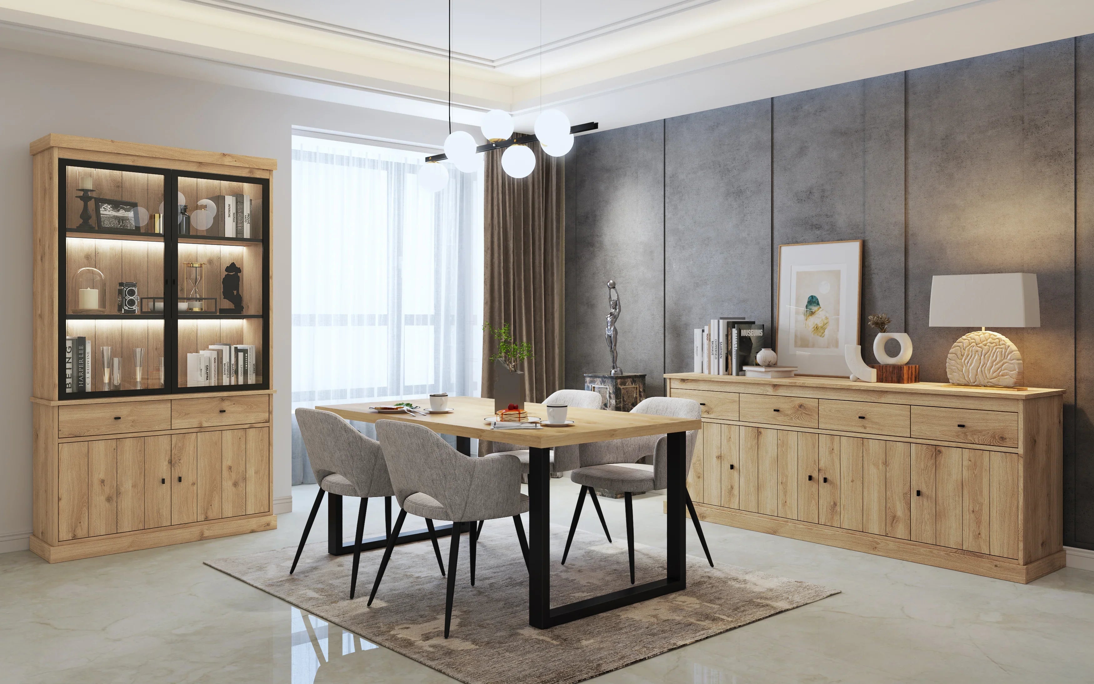 Dressoir Jan - Lichte eik