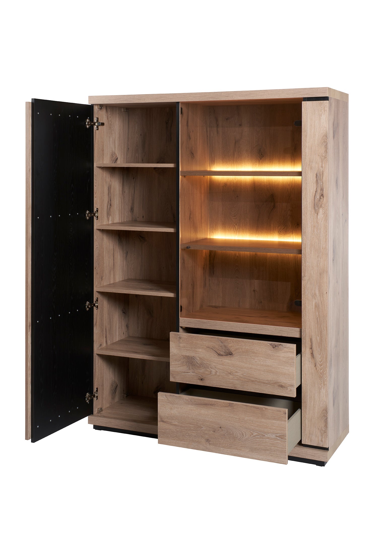 Vitrine Stefan 130 cm - productfoto 2