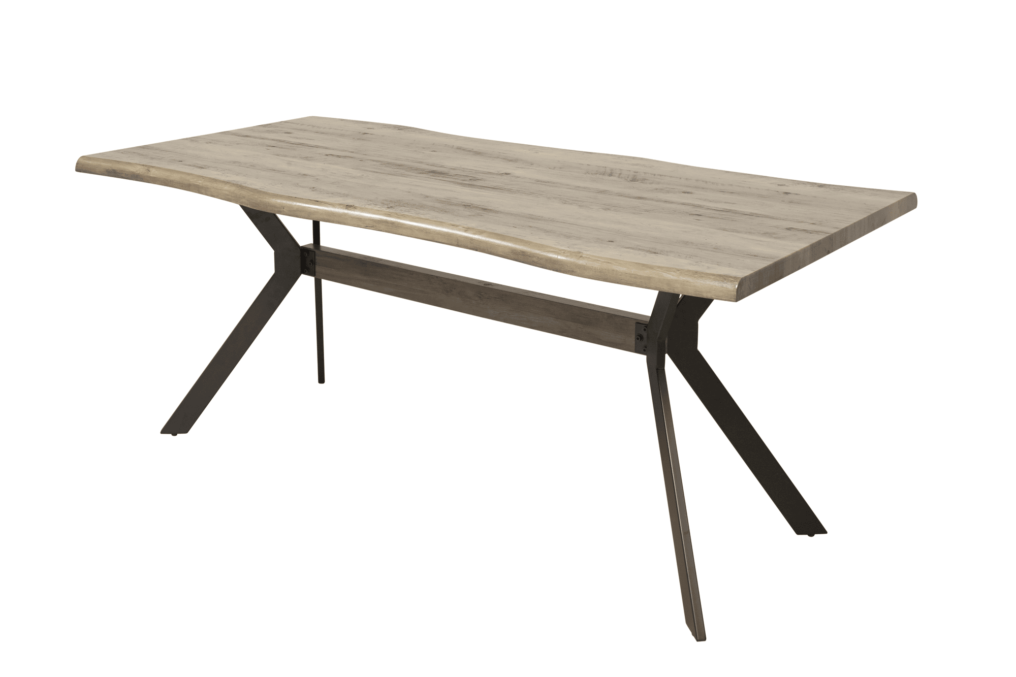 Eettafel free edge - boomstam
