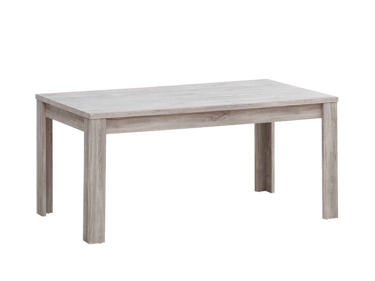 Andreas eettafel rechthoekig – 170 cm – vooraanzicht