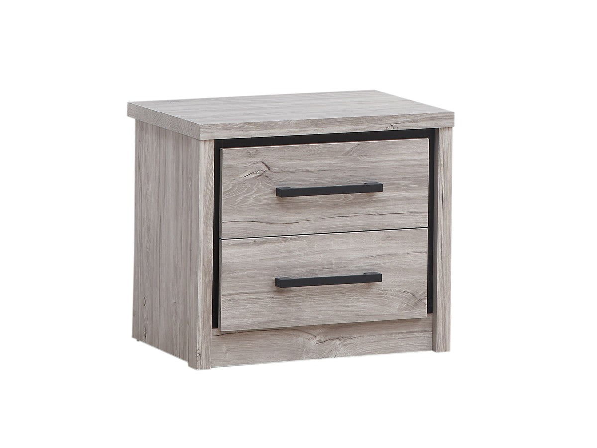 Andreas nachttafel – 55 cm – vooraanzicht