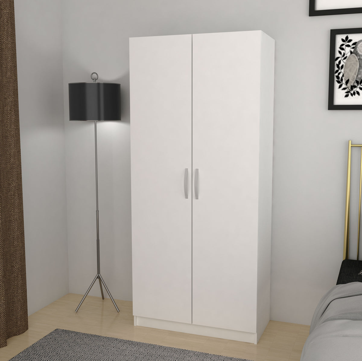 Bergkast wit – 80 cm – 2 deuren – productaanzicht