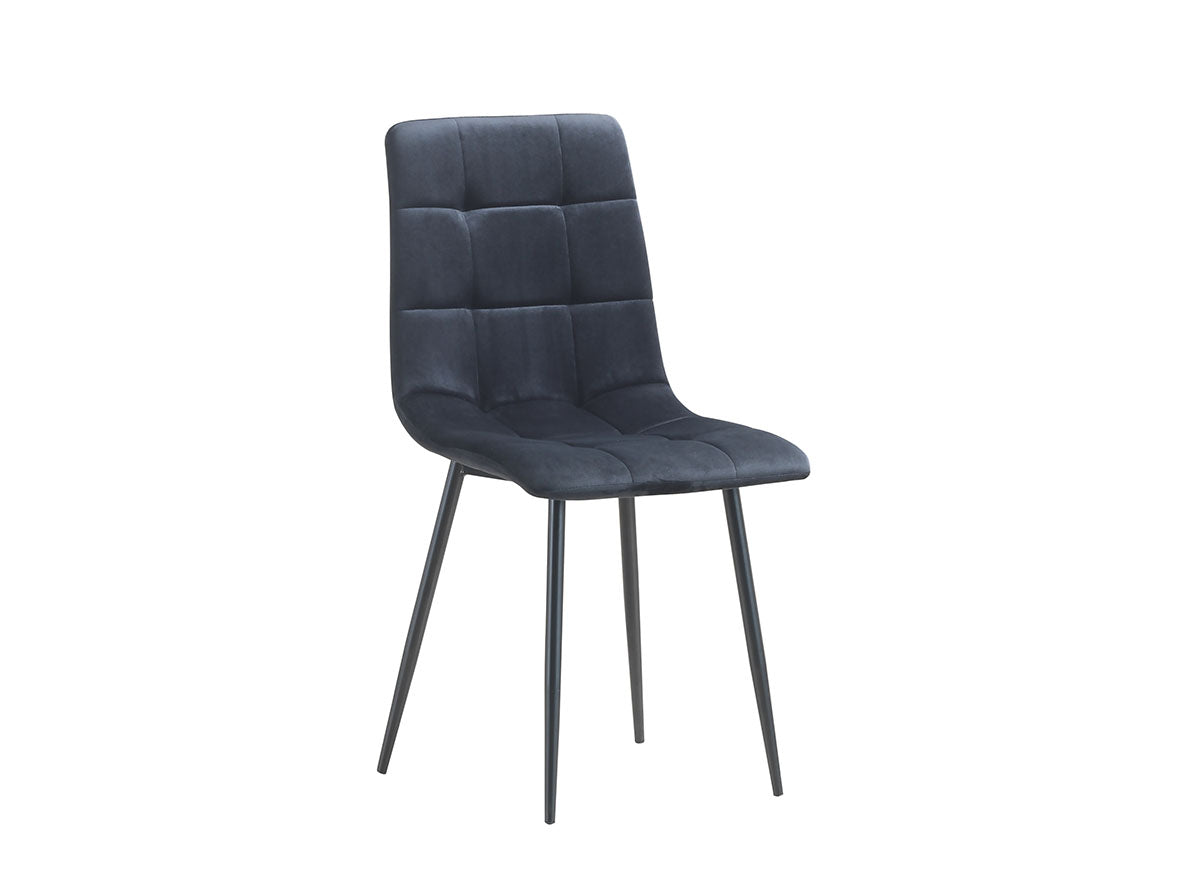Eetkamerstoel S140 – zwart – vooraanzicht