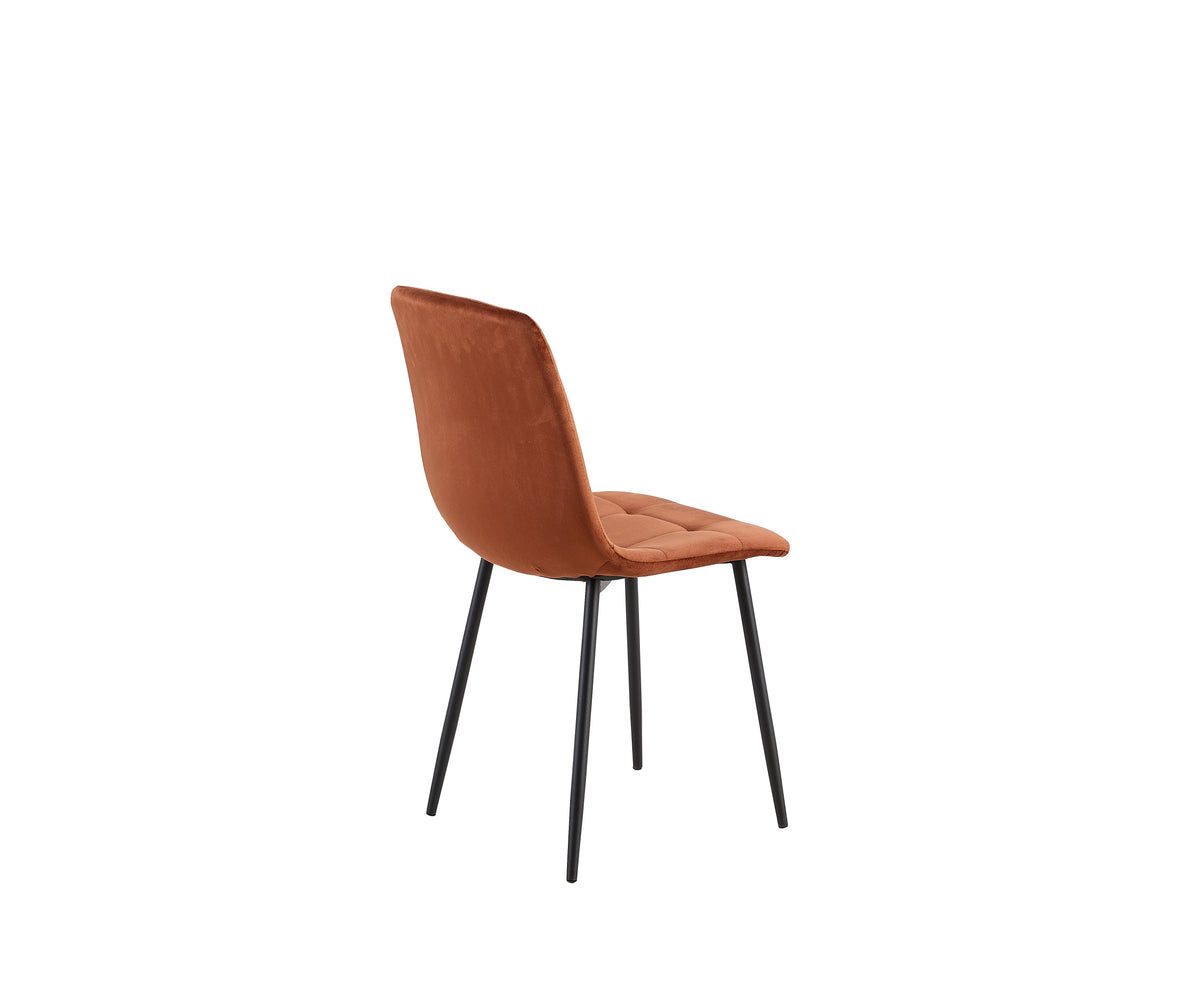 Eetkamerstoel S270 – copper – achteraanzicht