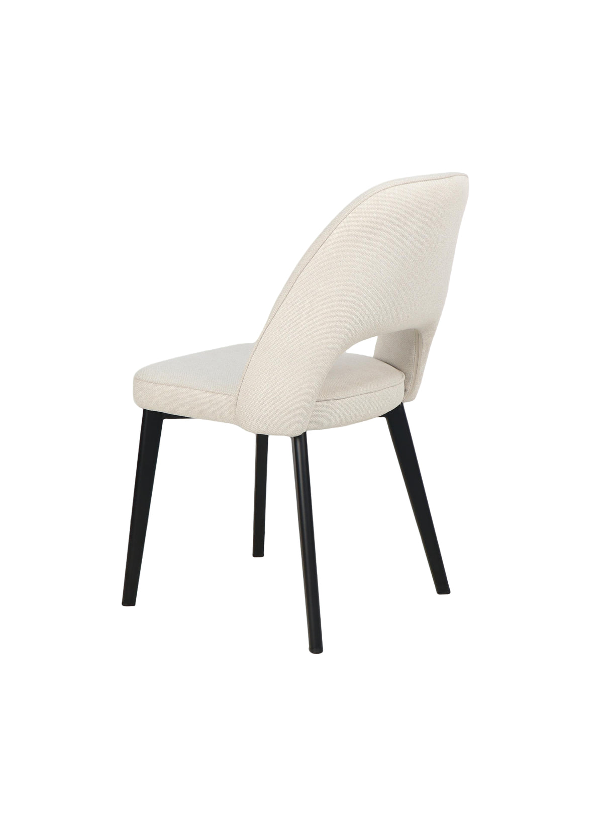 Eetkamerstoel S350 – ivory – achteraanzicht