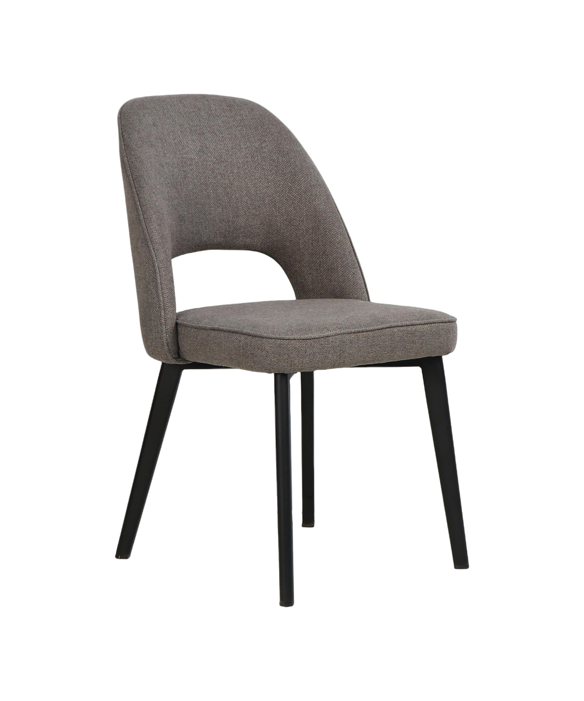 Eetkamerstoel S350 – taupe – vooraanzicht