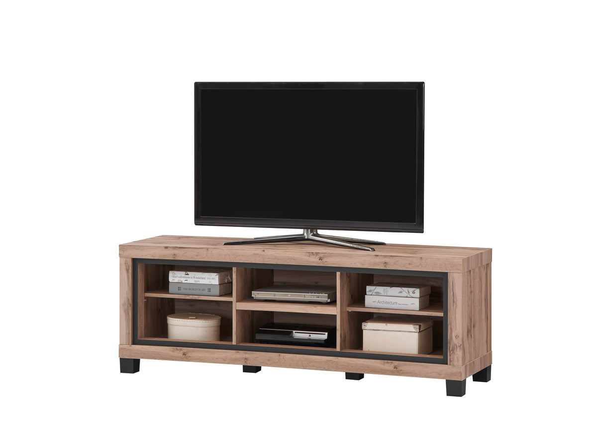 Elegance tv-meubel – 160 cm – open met zicht op de binnenindeling