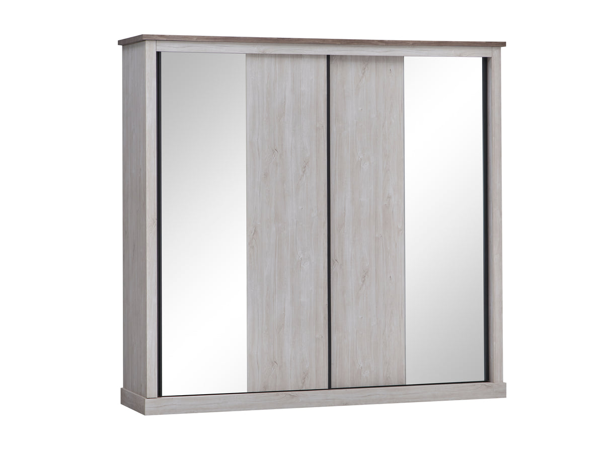 Johan kleerkast – 118 cm – 2 deuren – productaanzicht