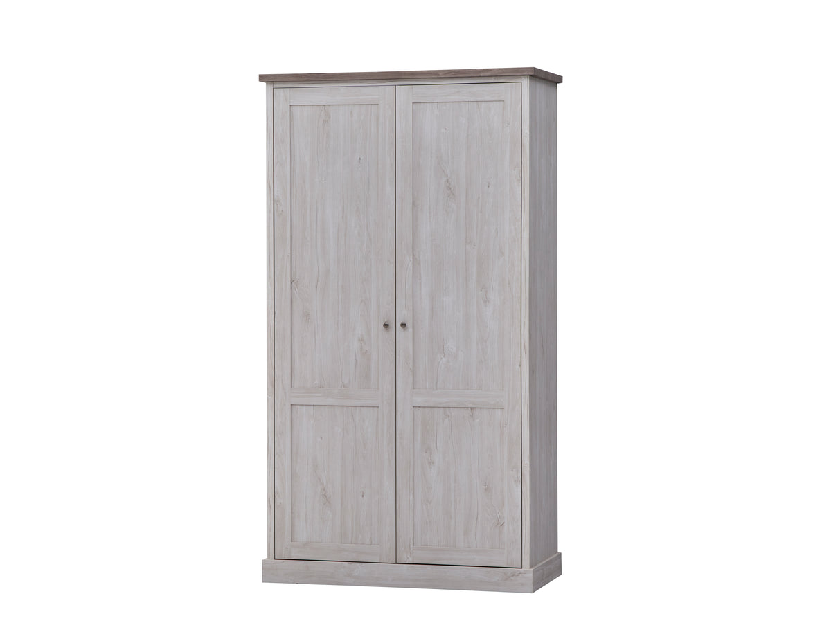 Johan kleerkast – 118 cm – 2 deuren – productaanzicht