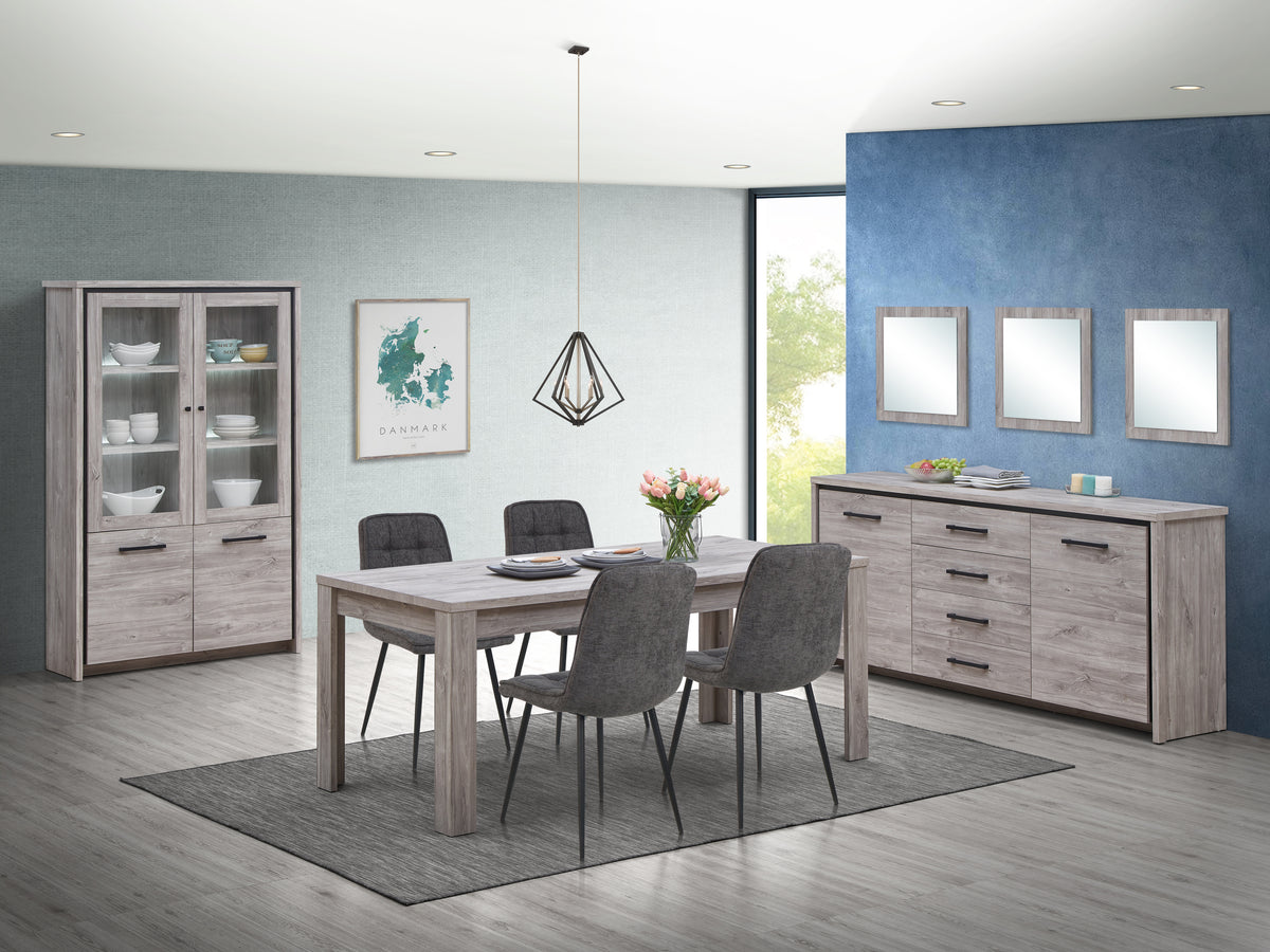 Legplankenset voor Andreas kleerkast – gecombineerd in een interieur