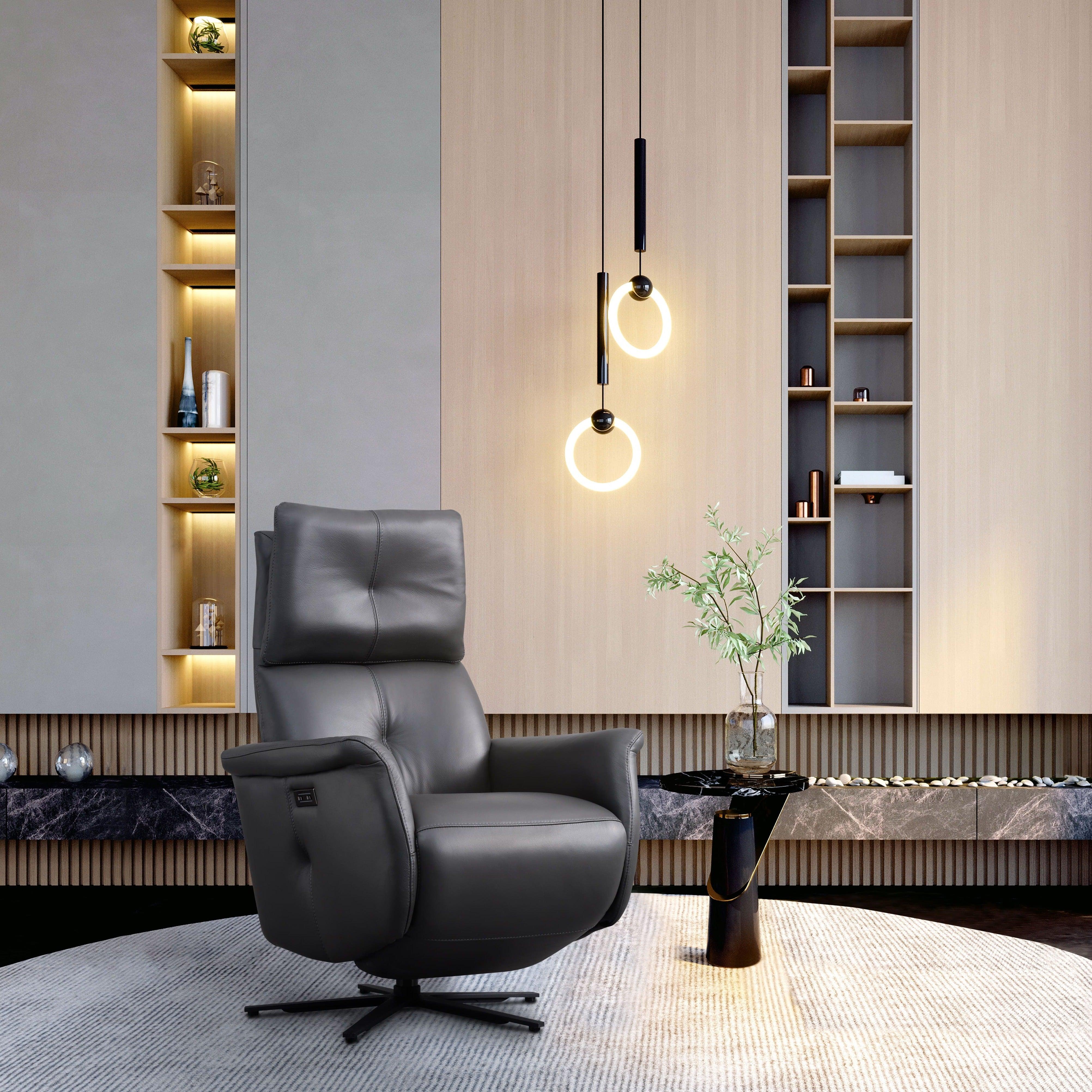 Relax Bob - Antraciet microvezel - Relax - Meubelen Robbrecht