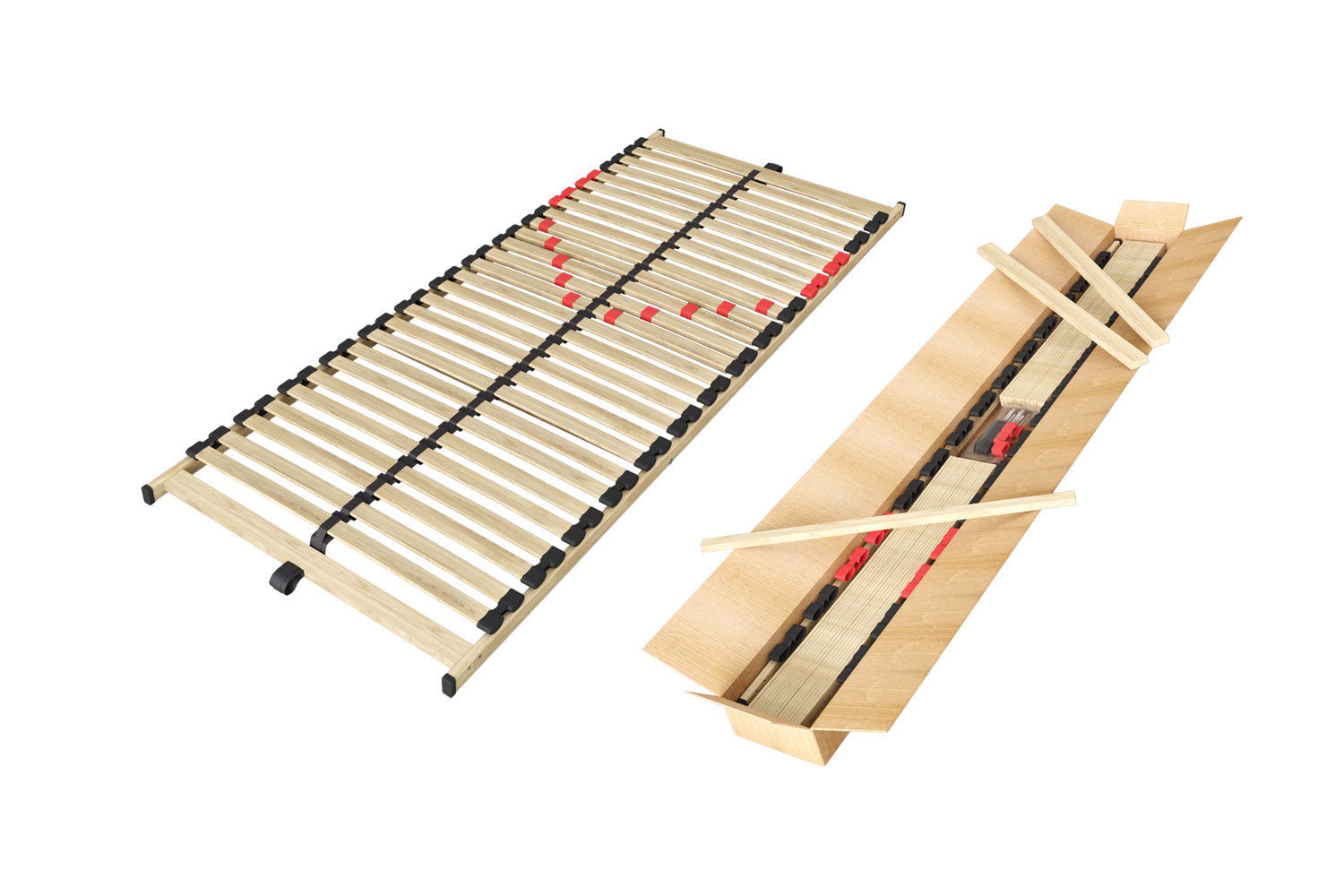 Lattenbodem 'Zittaro' 80x200 - KIT – Rousseau 13880K
