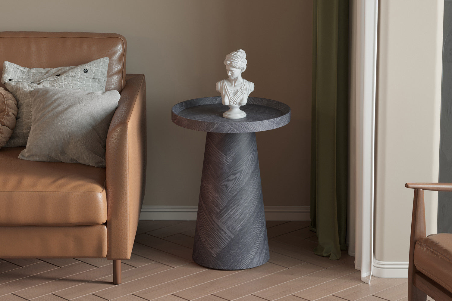 Salontafel 'Manus' 45 cm Decor Donkergrijs – Rousseau 3082-1
