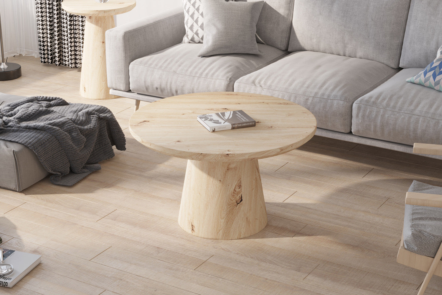 Salontafel Lukas 80 cm Decor Oude eik