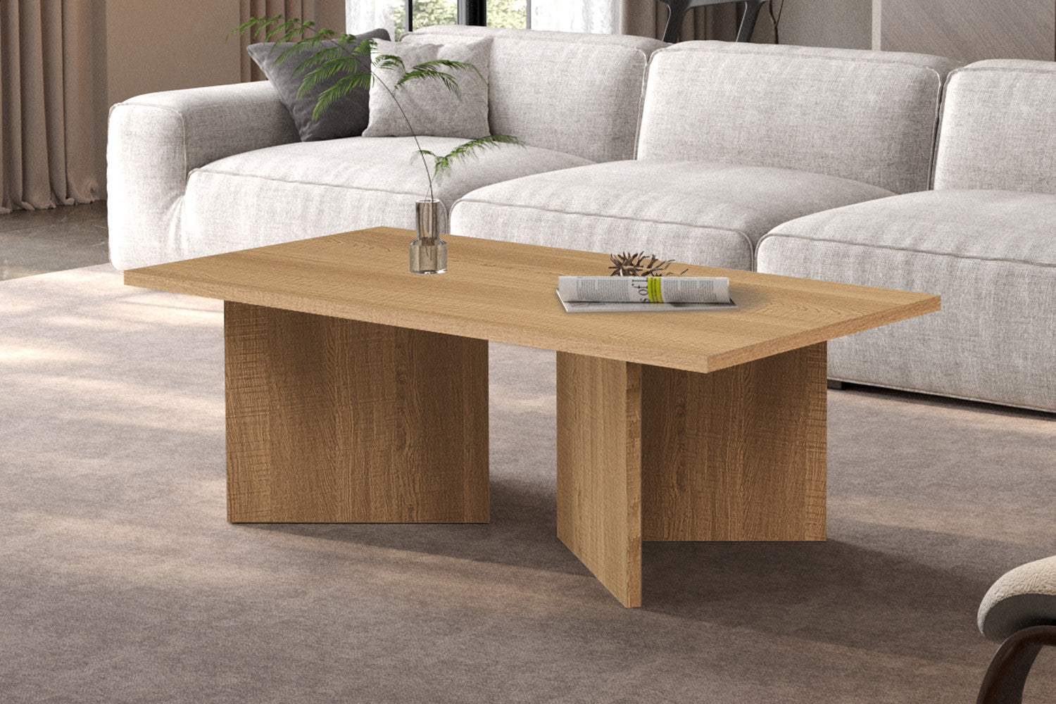 Salontafel Litar Decor Eik Naturel