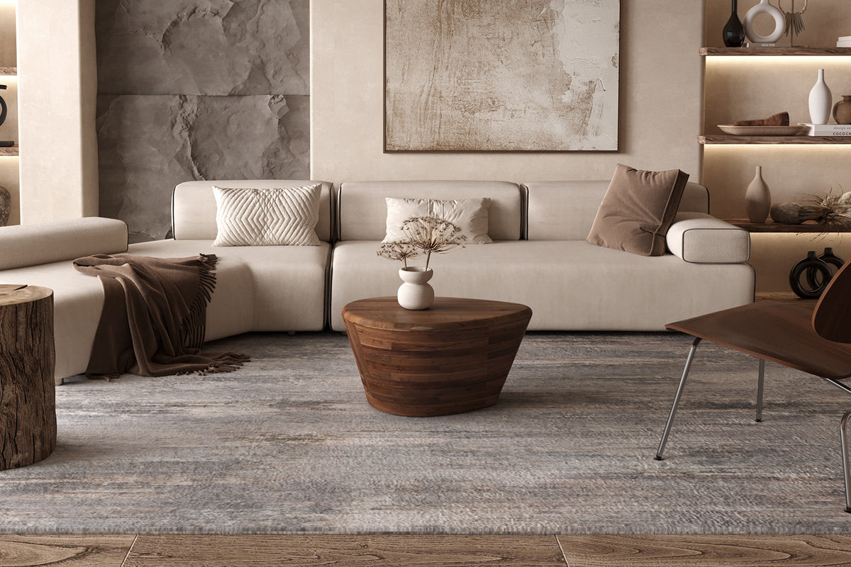 Salontafel Matteo Mango hout Lichtbruin – breedte 70 cm, diepte 53 cm en hoogte 35 cm – aanzicht 2