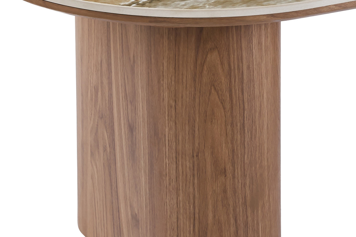 Salontafel Evora Glanzend Steen Pandora – breedte 120 cm, diepte 60 cm en hoogte 43 cm – aanzicht 6
